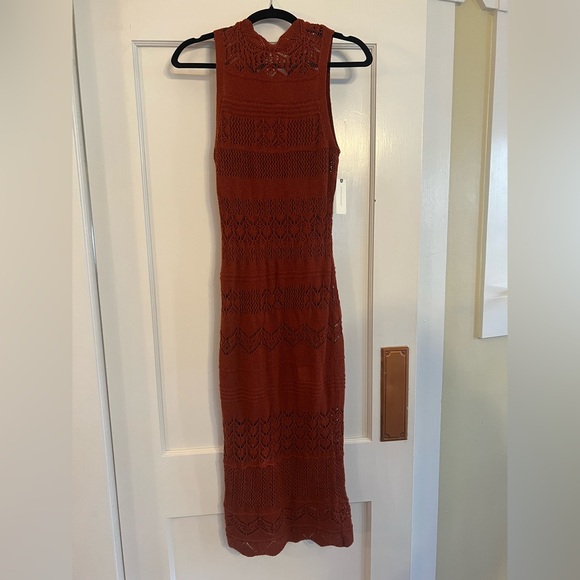 NWT Anthropologie crochet midi dress size XS - Picture 3 of 5